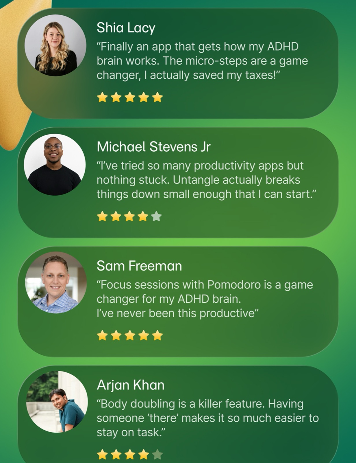 Untangle user reviews and testimonials